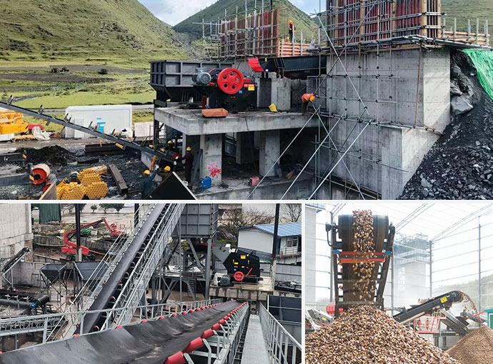 Stone production line