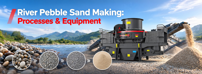 River Pebble Sand Making: Processes & Equipment