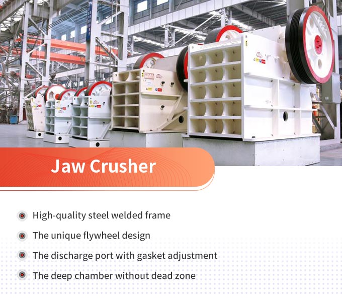 Jaw crusher advantages
