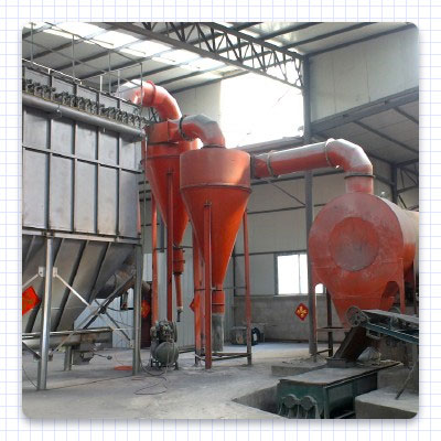 The separator of the industrial dryer