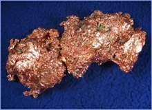Natural copper