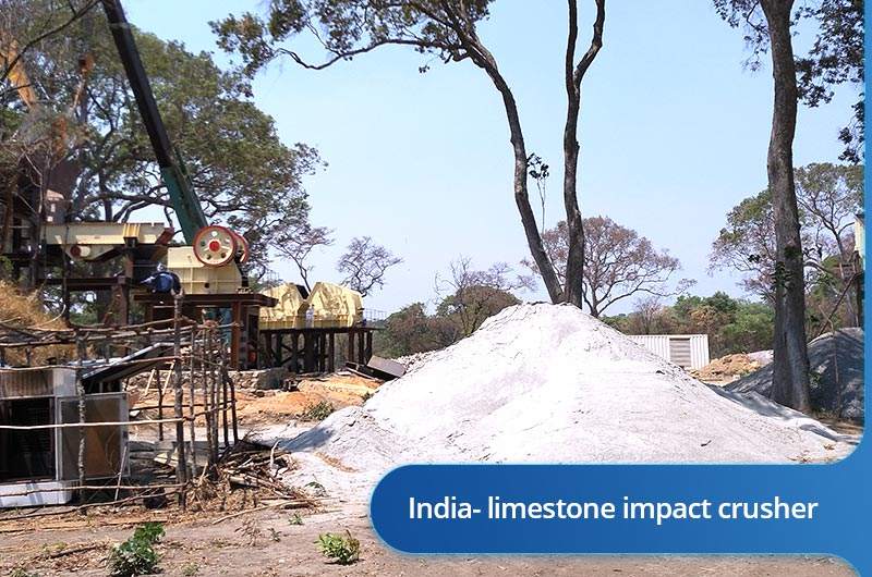 limestone impact crusher for sale in India