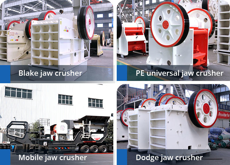 four type of jaw crushers