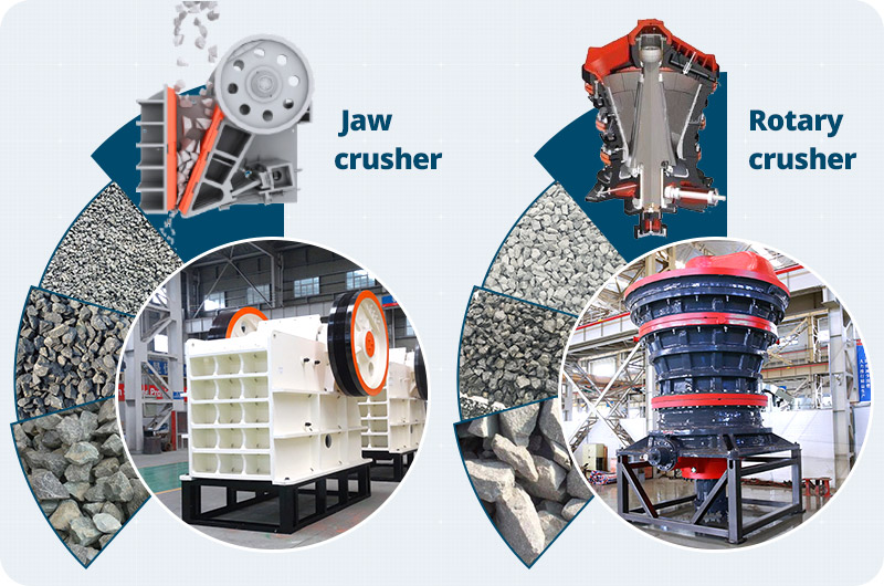 picture of jaw crusher and gyratory crusher