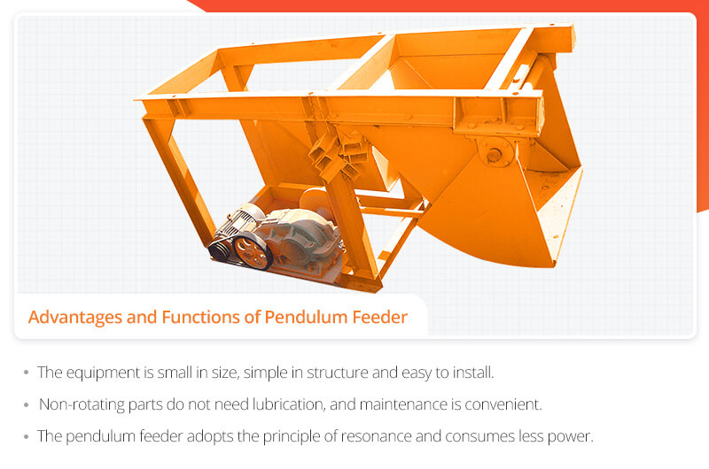 Advantages and Functions of Pendulum Feeder