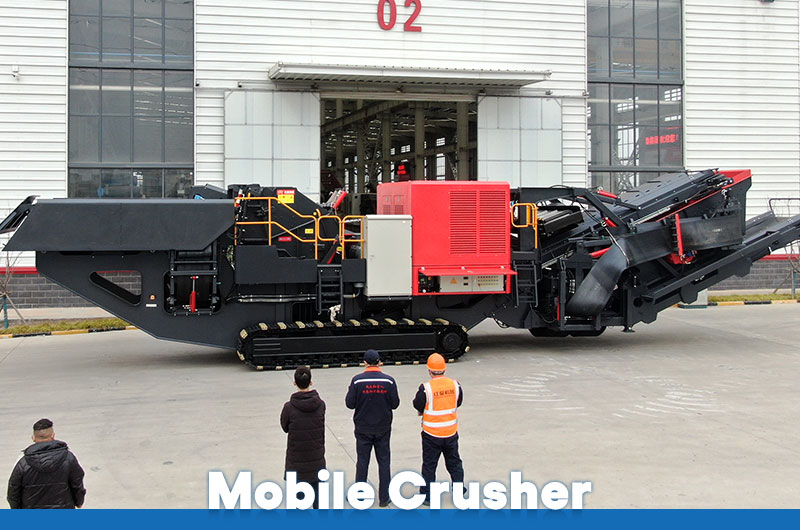 mobile crusher for limestone rock