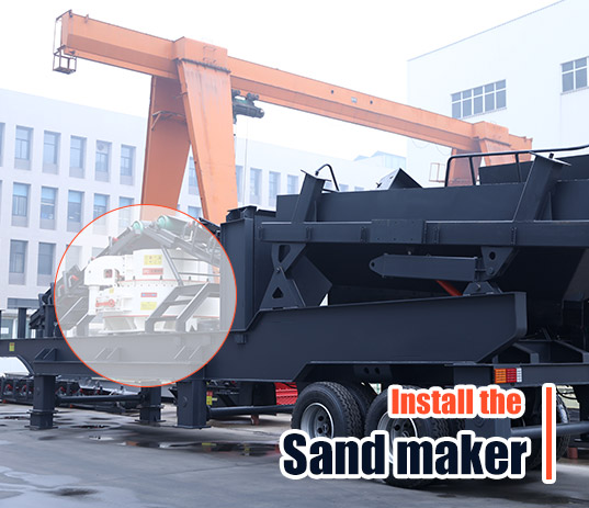 Portable sand maker