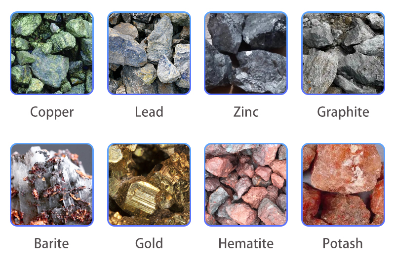 Wide applications of our flotation machines Wide applications of our flotation machines