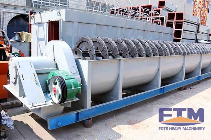 Description of New-type Spiral Sand Washing Machines - Fote Machinery(FTM)