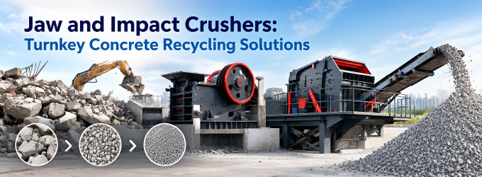 Jaw and Impact Crushers: Turnkey Concrete Recycling Solutions