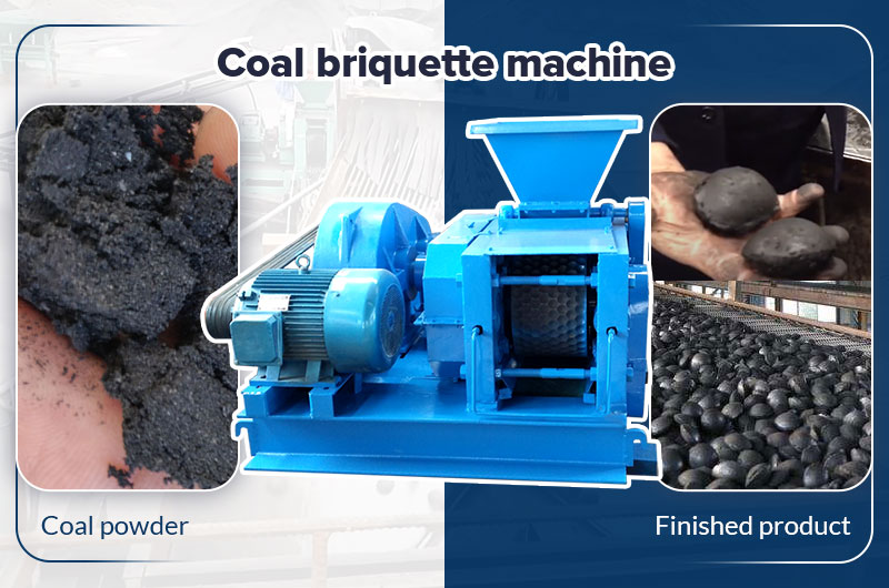 Lignite Coal Powder Briquette / Ball Making Machine - China