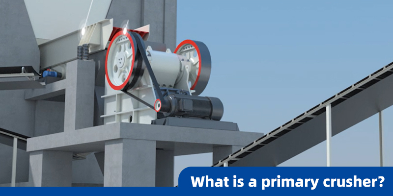 What is a primary crusher?