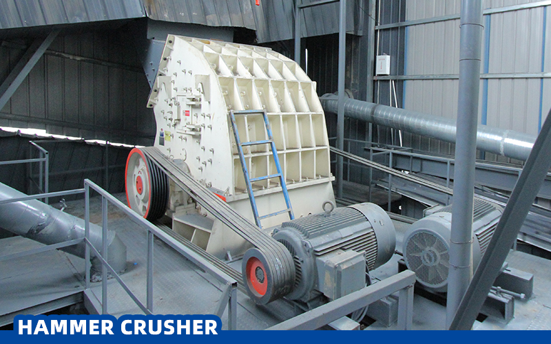 Hammer crushers are widely used as primary crushers in the aggregate and industrial markets