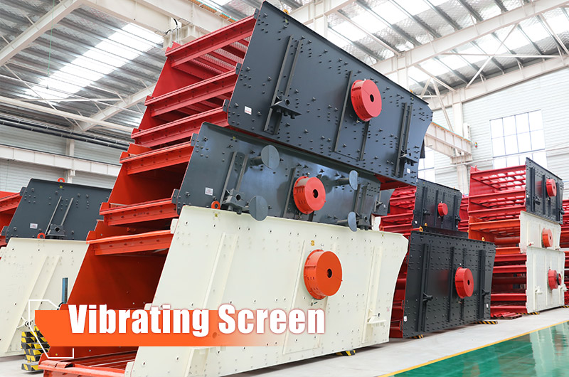 Rock screening machines are used to screen stones