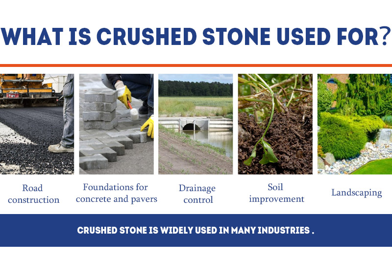 what is crushed stone used for