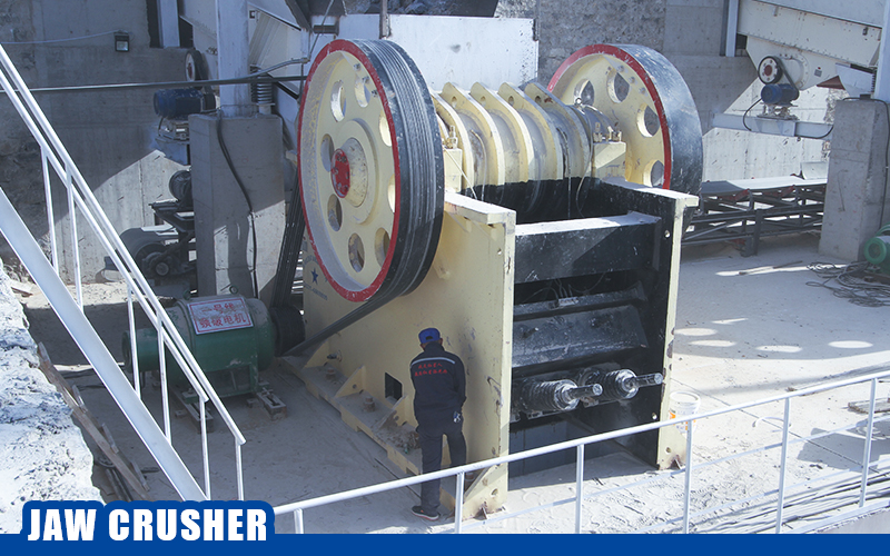 Jaw crusher diagram