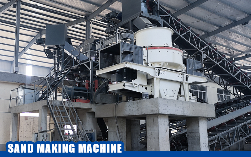 Sand making machine diagram