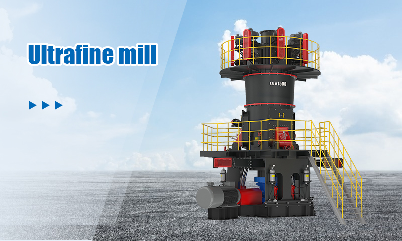 Ultrafine mill is mainly used to produce ultrafine gypsum powder