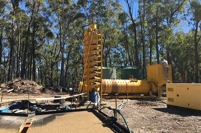 Tanzania 10 tph rock gold processing plant 