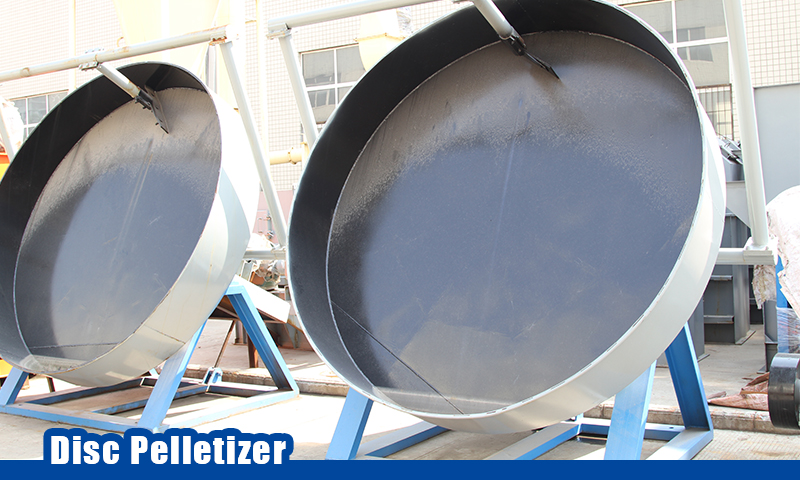 Disc pelletizer