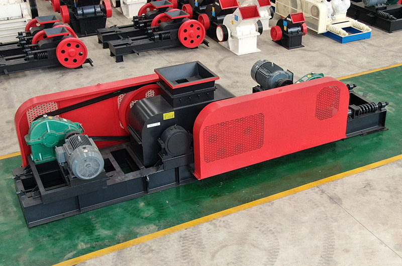 Roller crusher is widely used in small sand making projects