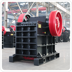 The jaw crusher is mainly used for primary crushing of iron ore