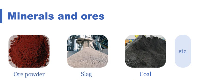 The rotary drum drye can process various mineral and ore products after mining. 